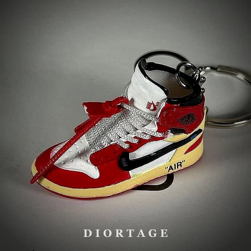 Chaveiro Jordan 1 Off-White Chicago
